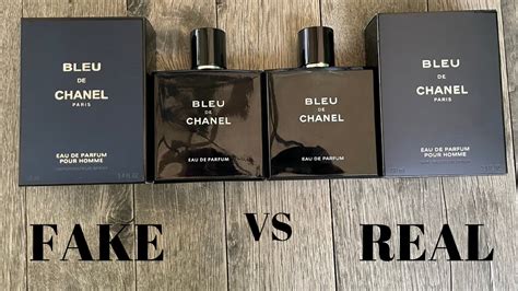 blue De Chanel vs real